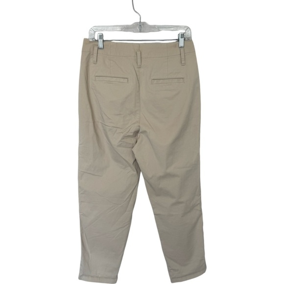 GAP Tan Cropped Ankle Pants with Relaxed Fit size 6 - Picture 2 of 12